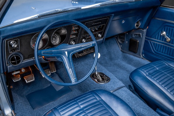 For Sale Used 1969 Pontiac Firebird Warwick Blue Metallic | American Dream Machines Des Moines IA 50309