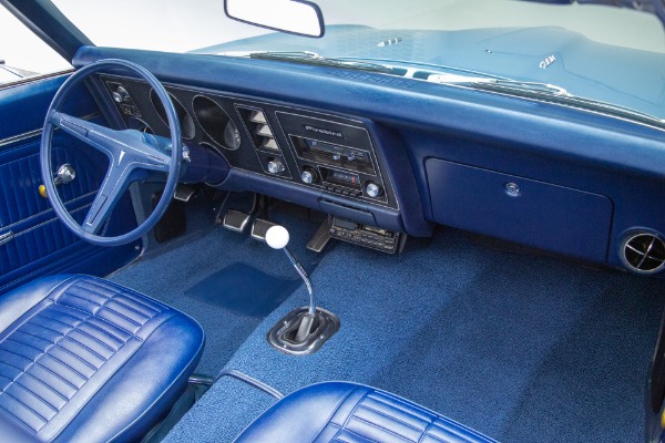 For Sale Used 1969 Pontiac Firebird Warwick Blue Metallic | American Dream Machines Des Moines IA 50309