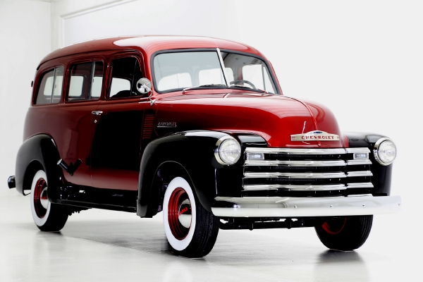 For Sale Used 1951 Chevrolet Suburban 3100 Bordeaux | American Dream Machines Des Moines IA 50309