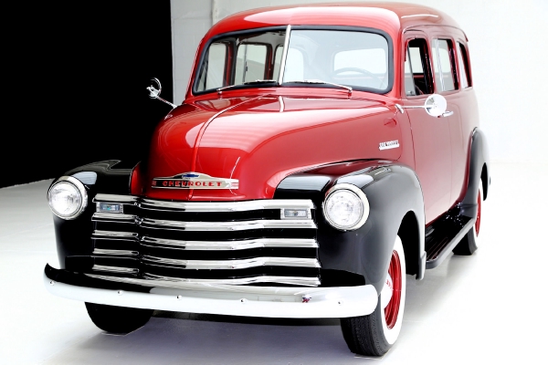 For Sale Used 1951 Chevrolet Suburban 3100 Bordeaux | American Dream Machines Des Moines IA 50309