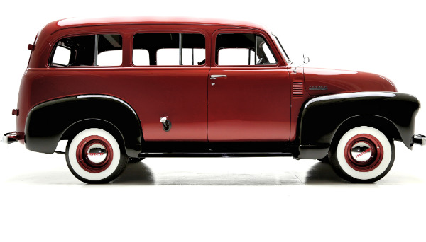 For Sale Used 1951 Chevrolet Suburban 3100 Bordeaux | American Dream Machines Des Moines IA 50309