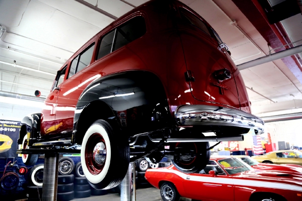 For Sale Used 1951 Chevrolet Suburban 3100 Bordeaux | American Dream Machines Des Moines IA 50309