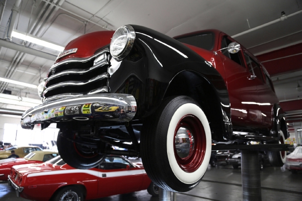 For Sale Used 1951 Chevrolet Suburban 3100 Bordeaux | American Dream Machines Des Moines IA 50309