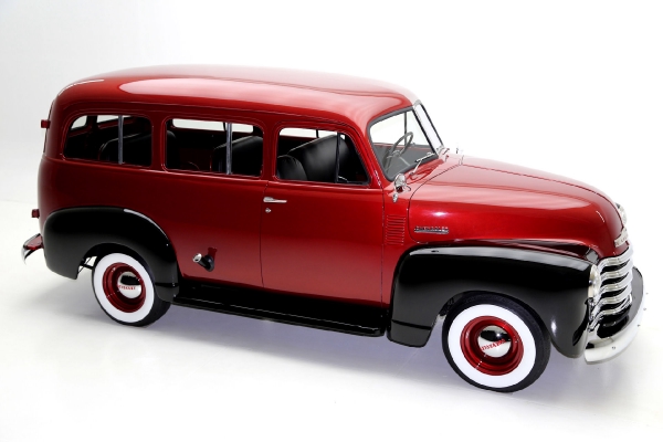 For Sale Used 1951 Chevrolet Suburban 3100 Bordeaux | American Dream Machines Des Moines IA 50309