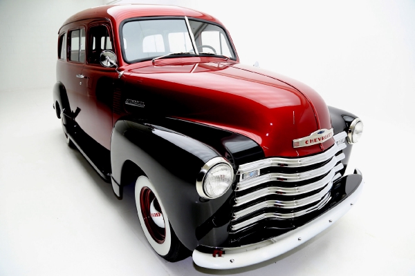 For Sale Used 1951 Chevrolet Suburban 3100 Bordeaux | American Dream Machines Des Moines IA 50309