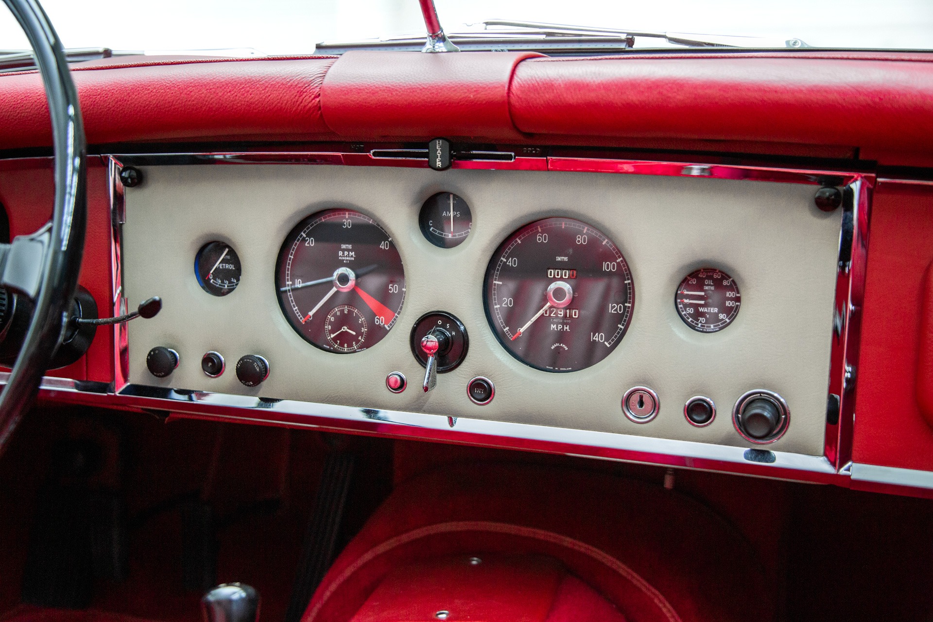 Used 1959 Jaguar XK150 Rare Black & Red Drop Head Coupe | St. Petersburg, FL