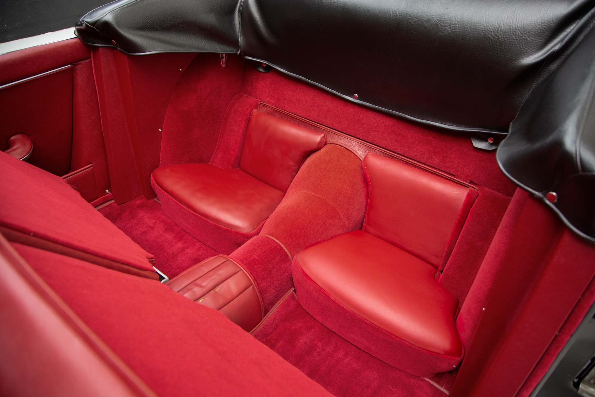 Used 1959 Jaguar XK150 Rare Black & Red Drop Head Coupe | St. Petersburg, FL
