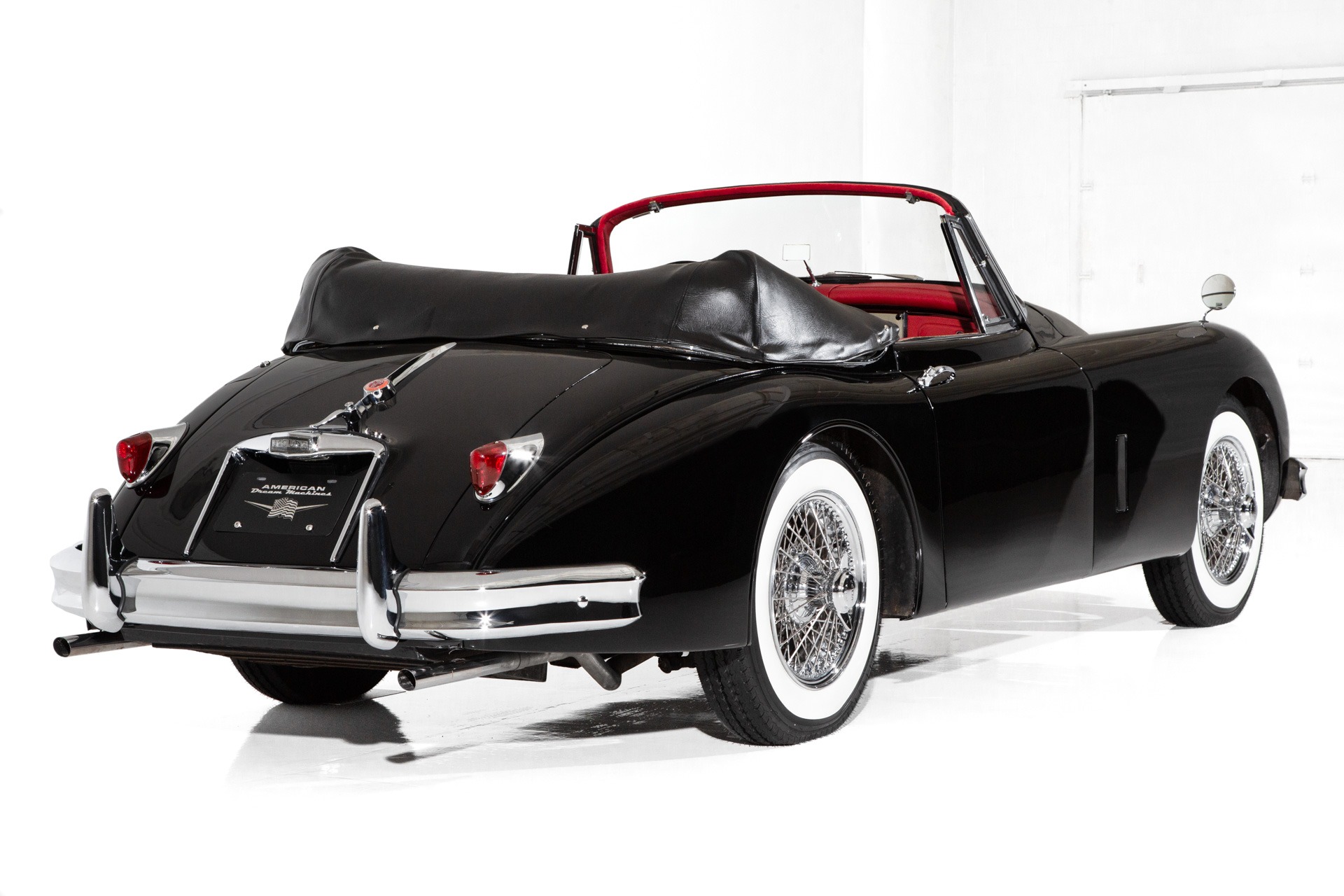 Used 1959 Jaguar XK150 Rare Black & Red Drop Head Coupe | St. Petersburg, FL