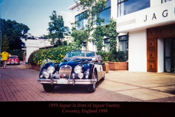 For Sale Used 1959 Jaguar XK150 Rare Black & Red Drop Head Coupe | American Dream Machines Des Moines IA 50309