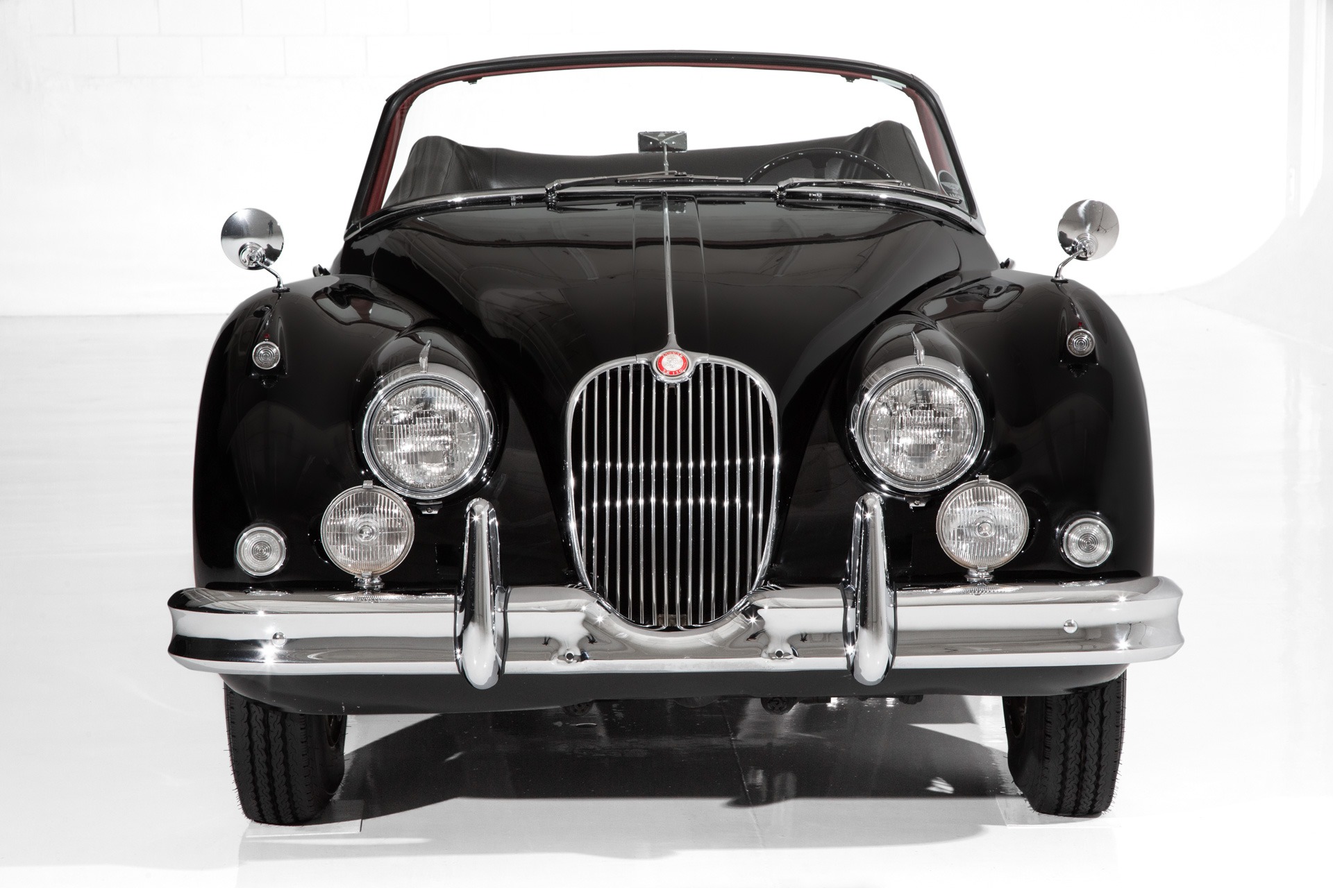 Used 1959 Jaguar XK150 Rare Black & Red Drop Head Coupe | St. Petersburg, FL