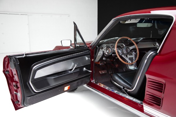 For Sale Used 1967 Ford Mustang GTA Burgundy/Black 390 Auto | American Dream Machines Des Moines IA 50309