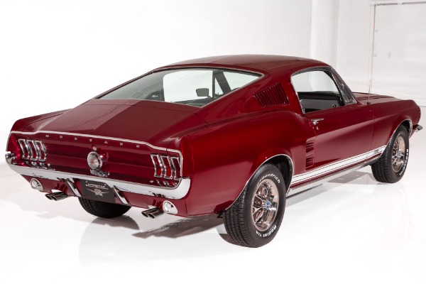 For Sale Used 1967 Ford Mustang GTA Burgundy/Black 390 Auto | American Dream Machines Des Moines IA 50309