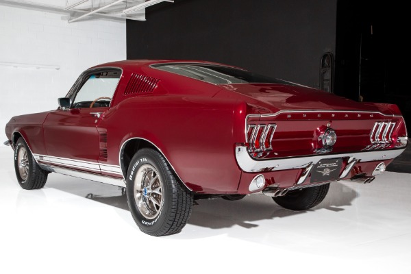 For Sale Used 1967 Ford Mustang GTA Burgundy/Black 390 Auto | American Dream Machines Des Moines IA 50309