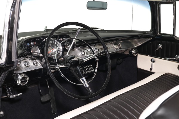 For Sale Used 1957 Chevrolet Bel Air 350, 700R4 Auto  PB Vintage AC | American Dream Machines Des Moines IA 50309