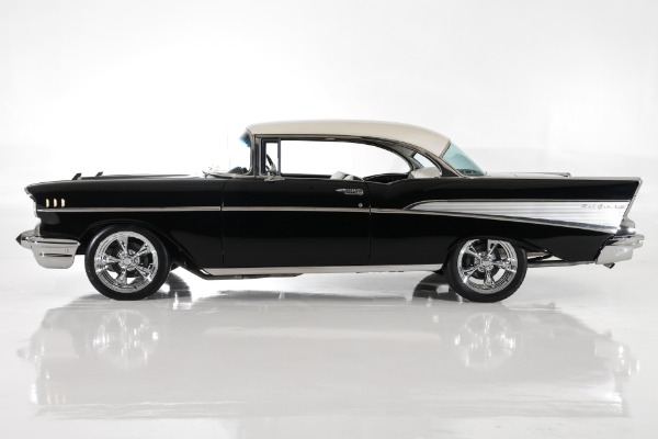 For Sale Used 1957 Chevrolet Bel Air 350, 700R4 Auto  PB Vintage AC | American Dream Machines Des Moines IA 50309