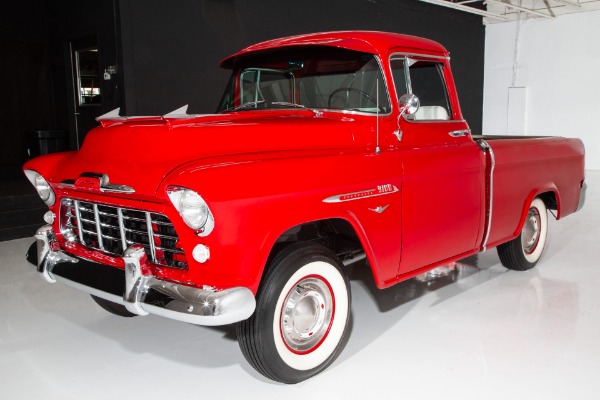 For Sale Used 1955 Chevrolet Pickup Cameo Big Back Window 4-Spd | American Dream Machines Des Moines IA 50309