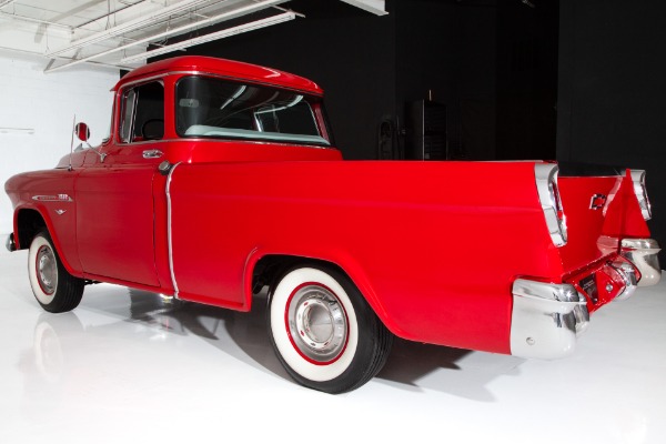 For Sale Used 1955 Chevrolet Pickup Cameo Big Back Window 4-Spd | American Dream Machines Des Moines IA 50309