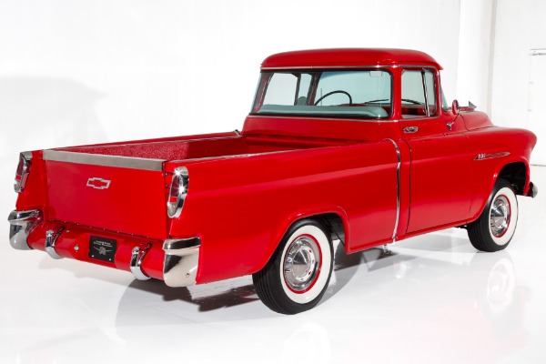 For Sale Used 1955 Chevrolet Pickup Cameo Big Back Window 4-Spd | American Dream Machines Des Moines IA 50309