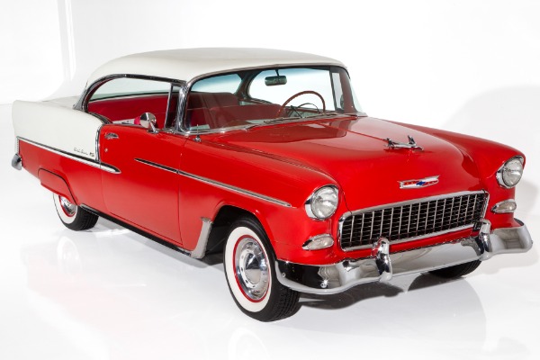 For Sale Used 1955 Chevrolet Bel Air 700 R4 Auto, Disc Brakes | American Dream Machines Des Moines IA 50309