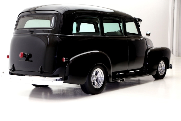 For Sale Used 1951 Chevrolet Suburban Black ProTour 350 AC | American Dream Machines Des Moines IA 50309