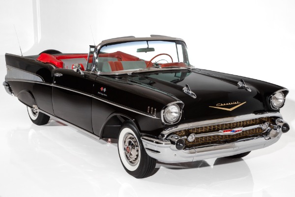 For Sale Used 1957 Chevrolet Bel Air Frame-Off 283 Batwing | American Dream Machines Des Moines IA 50309