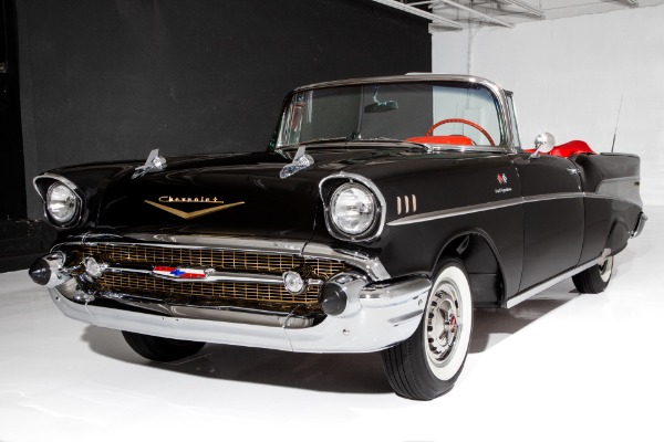 For Sale Used 1957 Chevrolet Bel Air Frame-Off 283 Batwing | American Dream Machines Des Moines IA 50309