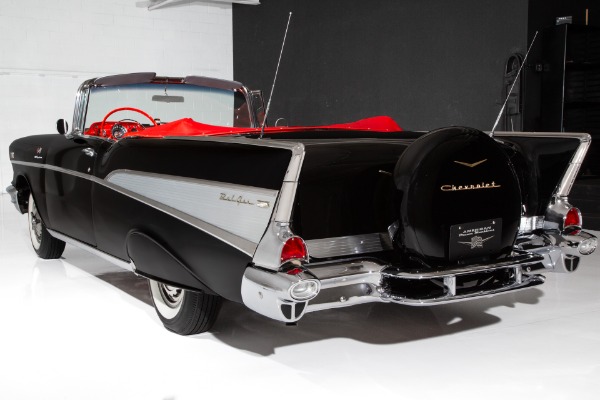 For Sale Used 1957 Chevrolet Bel Air Frame-Off 283 Batwing | American Dream Machines Des Moines IA 50309