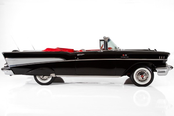 For Sale Used 1957 Chevrolet Bel Air Frame-Off 283 Batwing | American Dream Machines Des Moines IA 50309