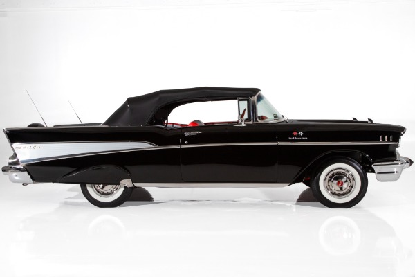 For Sale Used 1957 Chevrolet Bel Air Frame-Off 283 Batwing | American Dream Machines Des Moines IA 50309
