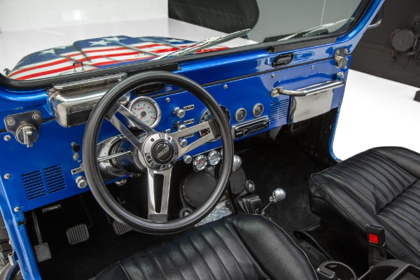 For Sale Used 1981 AMC CJ5 Jeep American Eagle Themed V8 4-Speed 4X4 | American Dream Machines Des Moines IA 50309