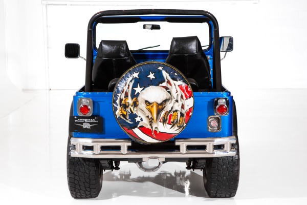 For Sale Used 1981 AMC CJ5 Jeep American Eagle Themed V8 4-Speed 4X4 | American Dream Machines Des Moines IA 50309