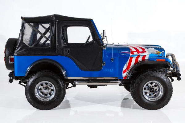 For Sale Used 1981 AMC CJ5 Jeep American Eagle Themed V8 4-Speed 4X4 | American Dream Machines Des Moines IA 50309