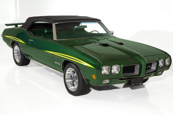 For Sale Used 1970 Pontiac GTO 400, 4-Speed  Judge Accents | American Dream Machines Des Moines IA 50309