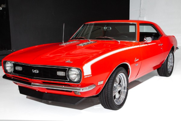 For Sale Used 1968 Chevrolet Camaro Hugger Orange 350 PS PB | American Dream Machines Des Moines IA 50309