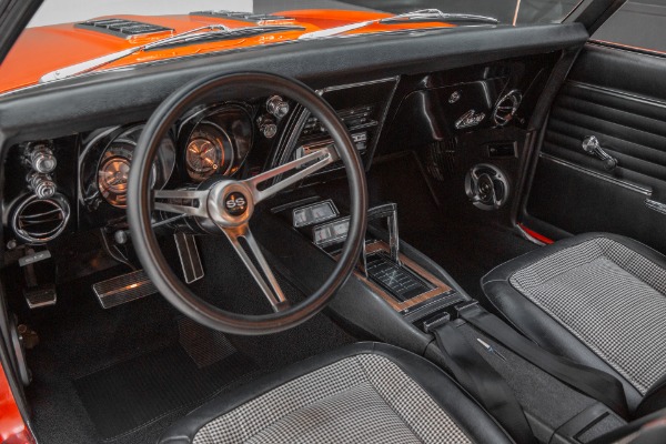 For Sale Used 1968 Chevrolet Camaro Hugger Orange 350 PS PB | American Dream Machines Des Moines IA 50309