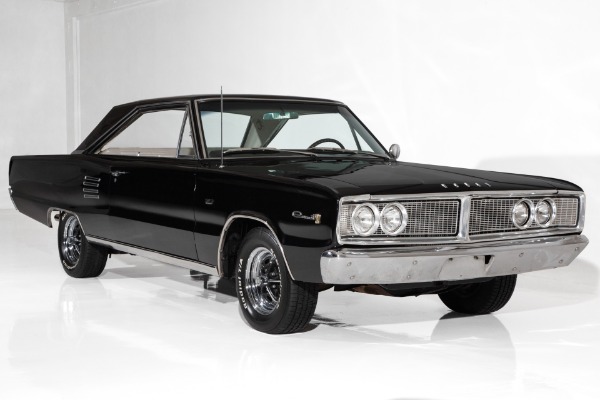 For Sale Used 1966 Dodge Coronet 500 Black 383 Auto  PS, PB | American Dream Machines Des Moines IA 50309