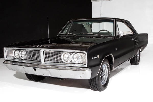 For Sale Used 1966 Dodge Coronet 500 Black 383 Auto  PS, PB | American Dream Machines Des Moines IA 50309