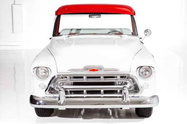 For Sale Used 1955 Chevrolet Pickup Cameo 350 Auto PS A/C | American Dream Machines Des Moines IA 50309