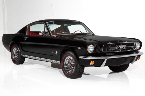 1965 Ford Mustang Black/Red 289 4-Speed Redlines