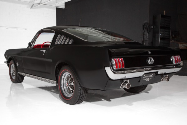 For Sale Used 1965 Ford Mustang Black/Red 289 4-Speed Redlines | American Dream Machines Des Moines IA 50309