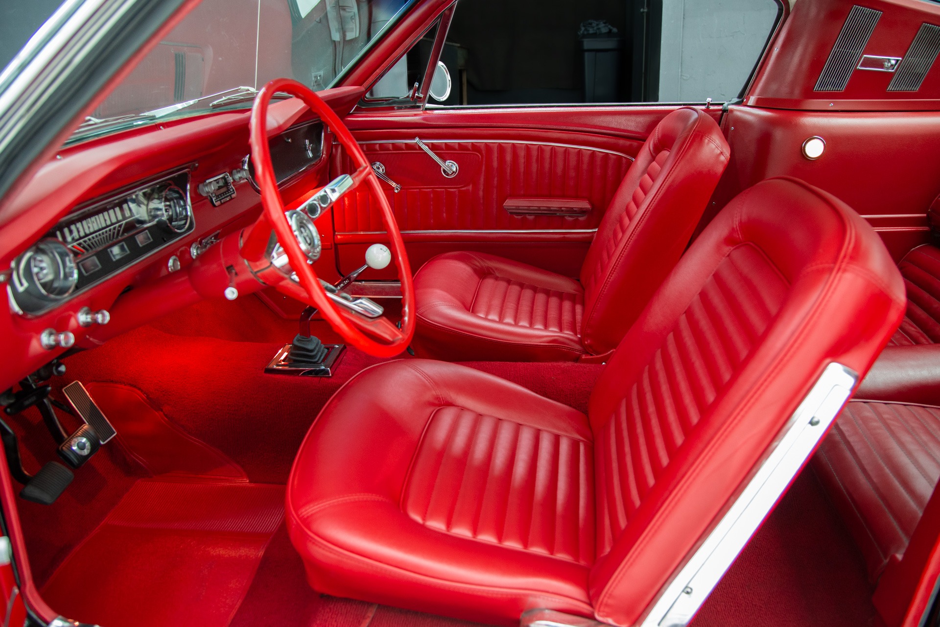 Used 1965 Ford Mustang Black/Red 289 4-Speed Redlines | St. Petersburg, FL