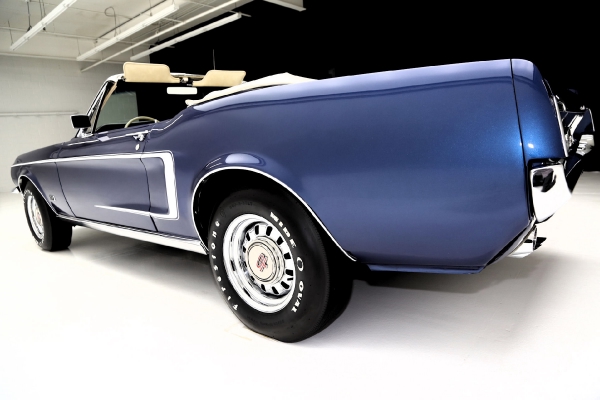 For Sale Used 1968 Ford Mustang Convertible GT, S-Code 390 GT | American Dream Machines Des Moines IA 50309