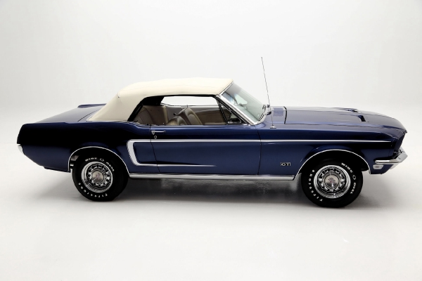 For Sale Used 1968 Ford Mustang Convertible GT, S-Code 390 GT | American Dream Machines Des Moines IA 50309