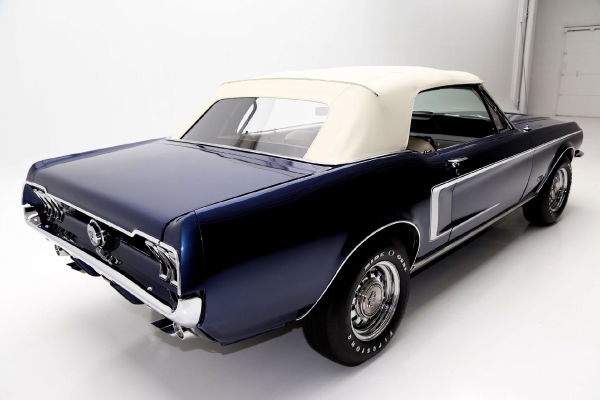 For Sale Used 1968 Ford Mustang Convertible GT, S-Code 390 GT | American Dream Machines Des Moines IA 50309