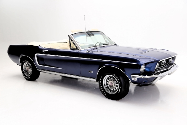 For Sale Used 1968 Ford Mustang Convertible GT, S-Code 390 GT | American Dream Machines Des Moines IA 50309