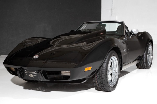 For Sale Used 1975 Chevrolet Corvette Triple Black 427/625hp | American Dream Machines Des Moines IA 50309