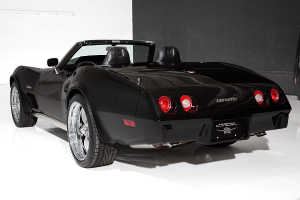 For Sale Used 1975 Chevrolet Corvette Triple Black 427/625hp | American Dream Machines Des Moines IA 50309