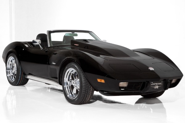 For Sale Used 1975 Chevrolet Corvette Triple Black 427/625hp | American Dream Machines Des Moines IA 50309