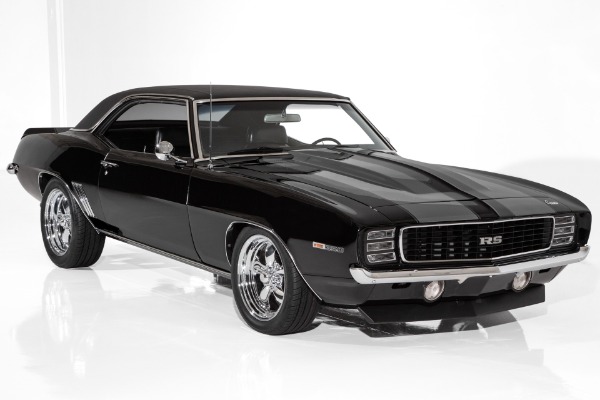 For Sale Used 1969 Chevrolet Camaro RS Black 350 Auto PS PB | American Dream Machines Des Moines IA 50309