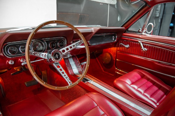 For Sale Used 1966 Ford Mustang Red Pony Interior 289 Auto | American Dream Machines Des Moines IA 50309